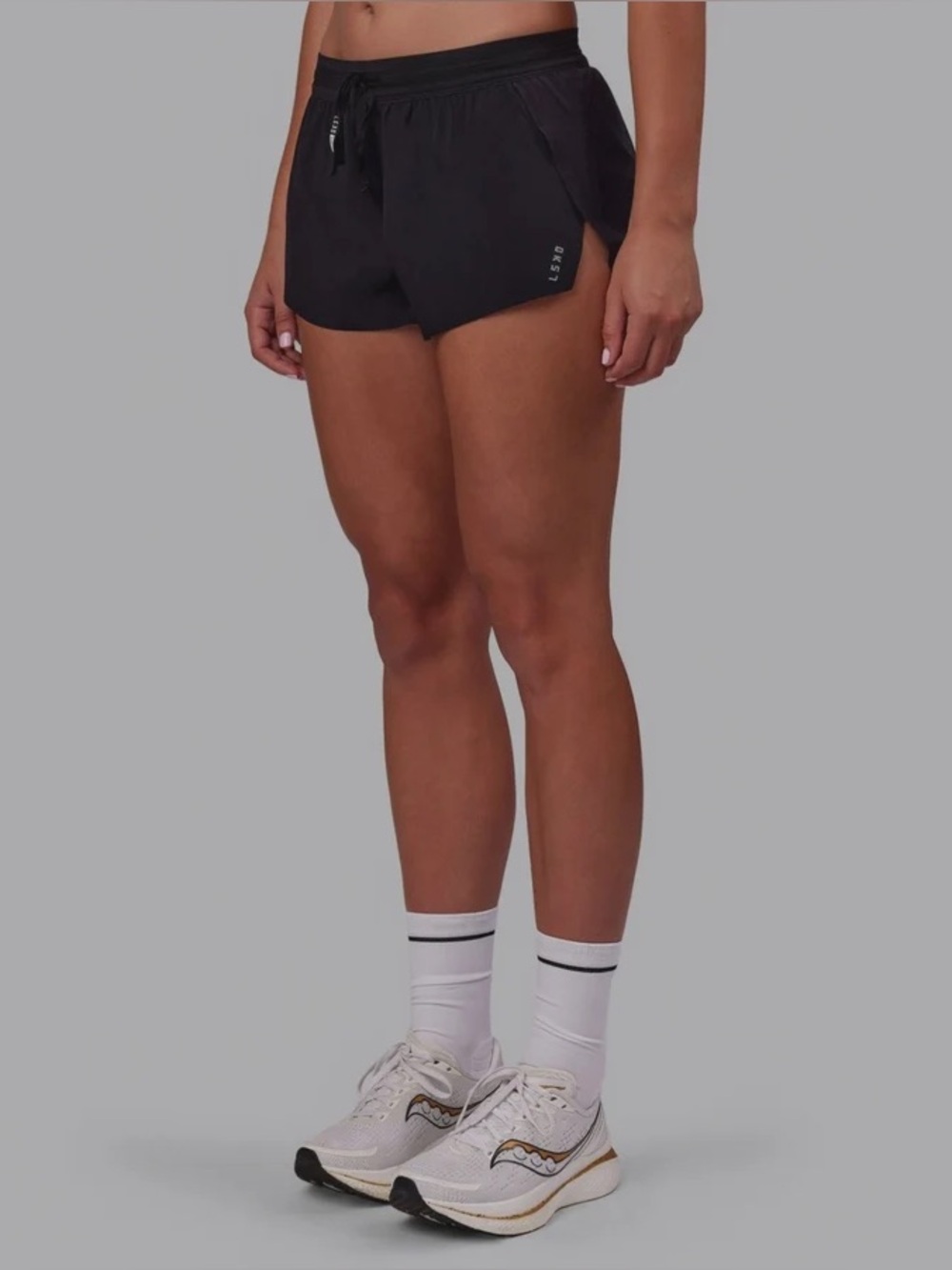 LSKD Accelerate Black Women's Athletic Shorts Lightweight Performance size Large - Picture 2 of 10